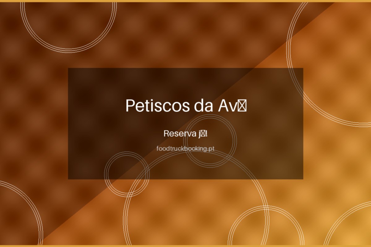 Petiscos da Avó